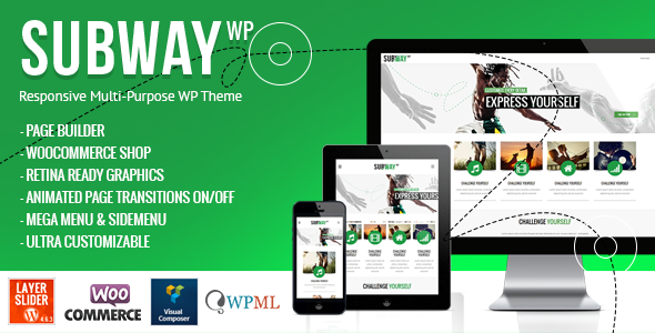 Subway - Responsive Multi-Purpose WordPress Theme Logo