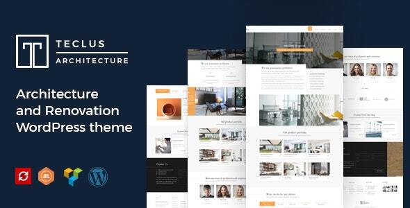 Teclus - Architecture and Renovation WordPress theme Logo